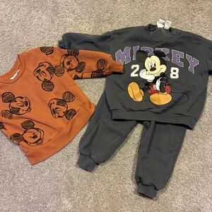 Mickey Mouse Kids Sweatshirt Set